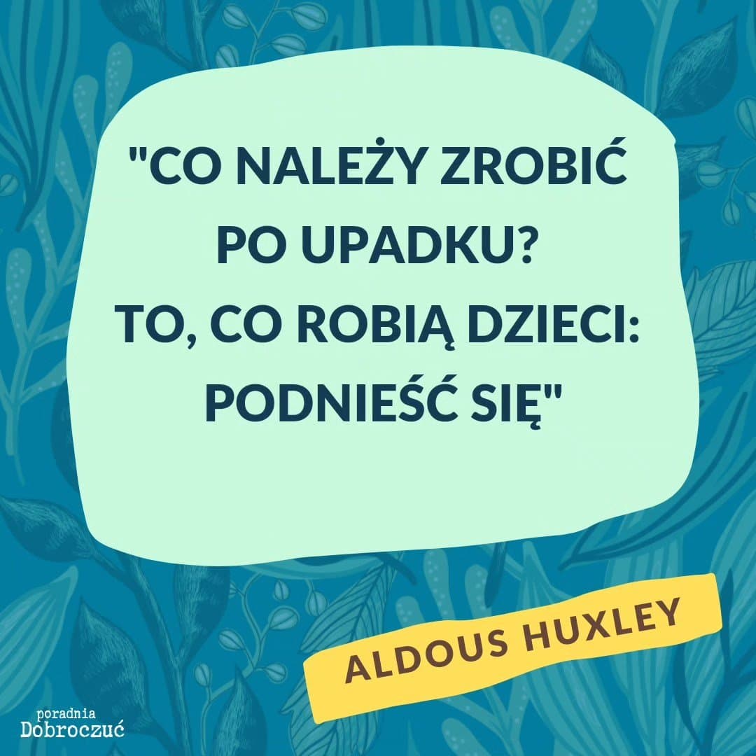 Co zrobić po upadku? Sentencja o sile